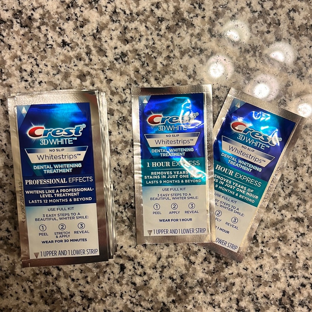 Crest 3D White Strips